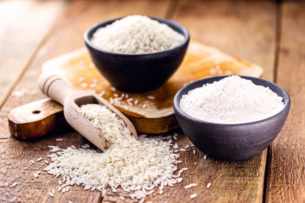 Farinha de arroz pode substituir alimentos com glúten