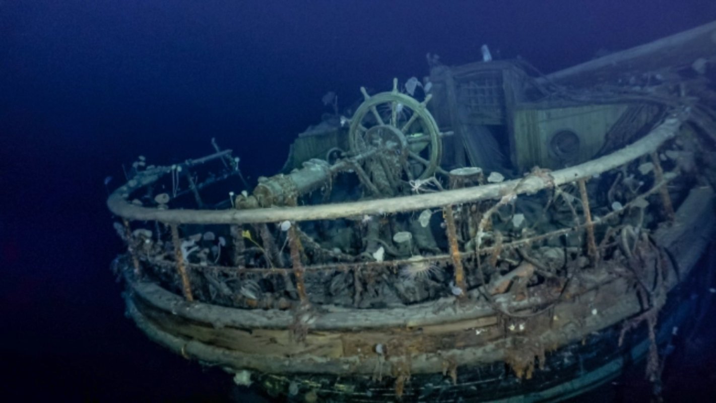 Navio naufragado há mais de 100 anos é encontrado na Antártida