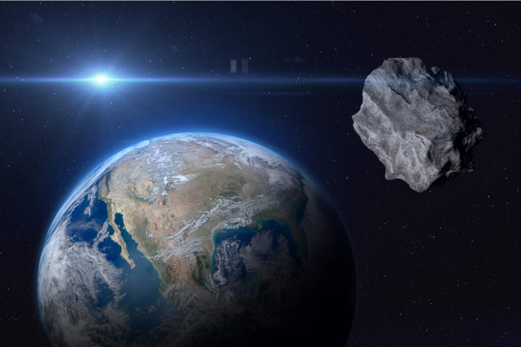 Asteroide gigante passa próximo da Terra