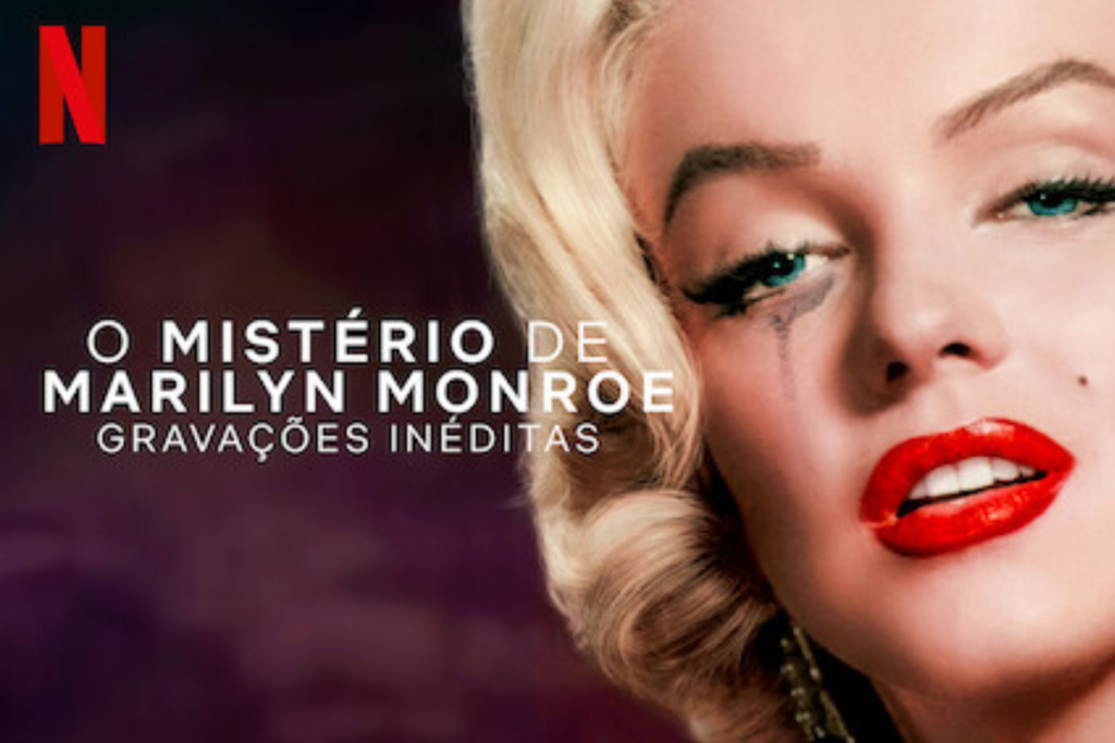 Capa do documentário O mistério de Marilyn Monroe'