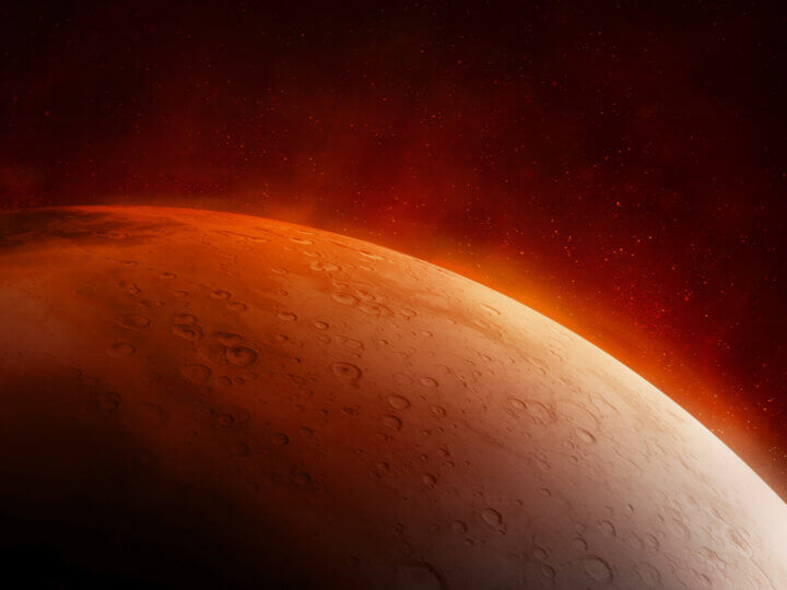 Imagens da superfície de Marte são capturadas por sonda espacial chinesa