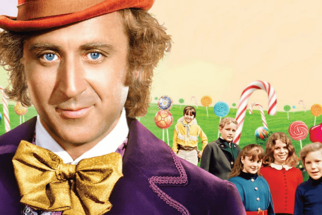 Imagem divulgação do filme Willy Wonka e a Fábrica de chocolate 