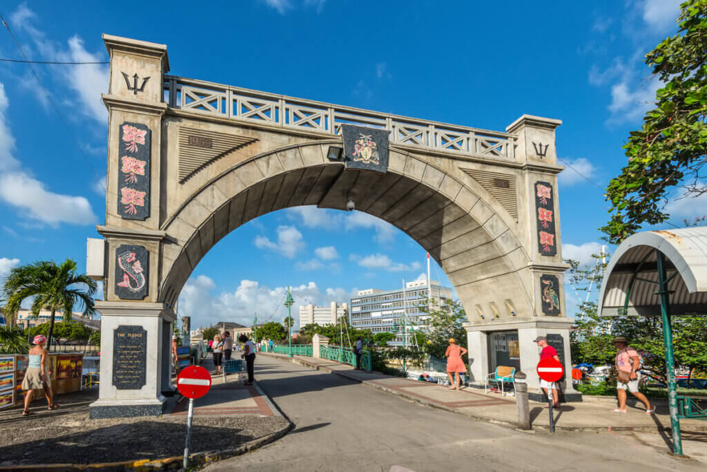 Arco da Independência em Bridgetown, Barbados