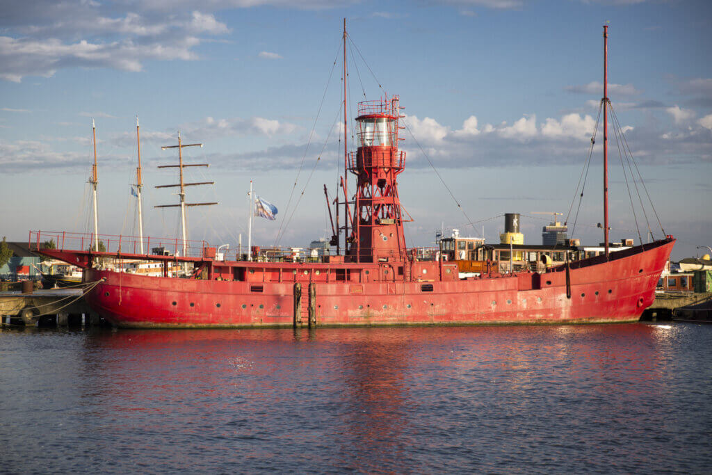 Foto do navio Lightship Amsterdam