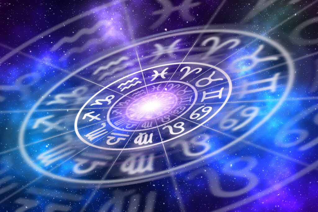 Signos do zodíaco dentro do círculo