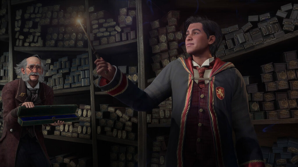 Imagem do jogo "Hogwarts Legacy"