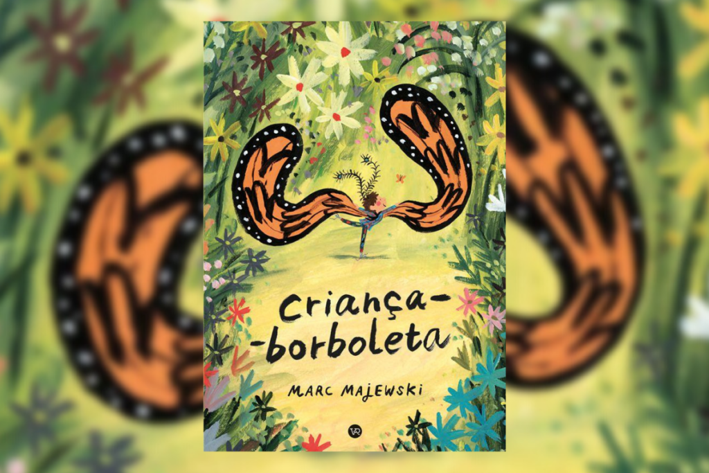 Capa do livro 'Criança Borboleta'
