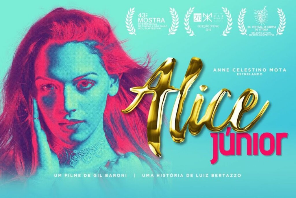 Capa do filme 'Alice Júnior'