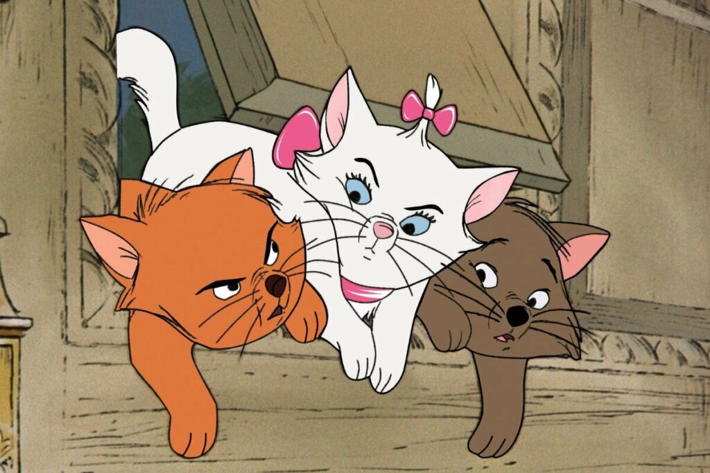 Cena da animação 'Gatos Aristogatas'