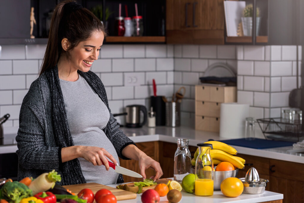 Cuidados com a alimentação durante a gravidez