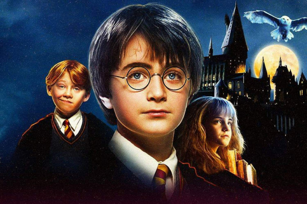 Harry, Ron e Hermione