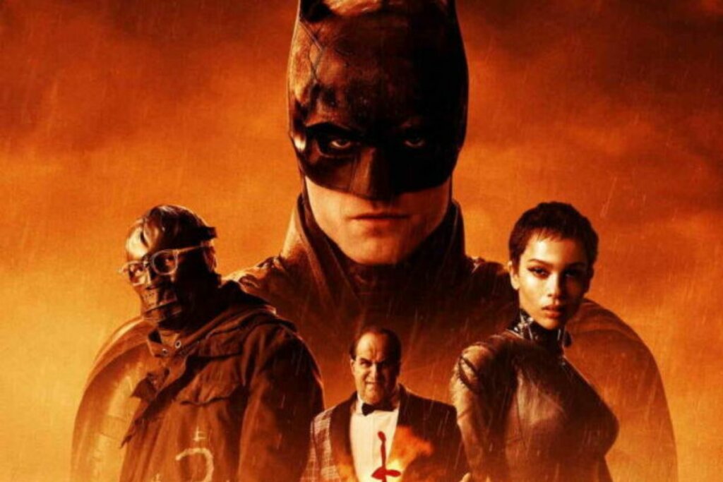 Capa do filme "The Batman"