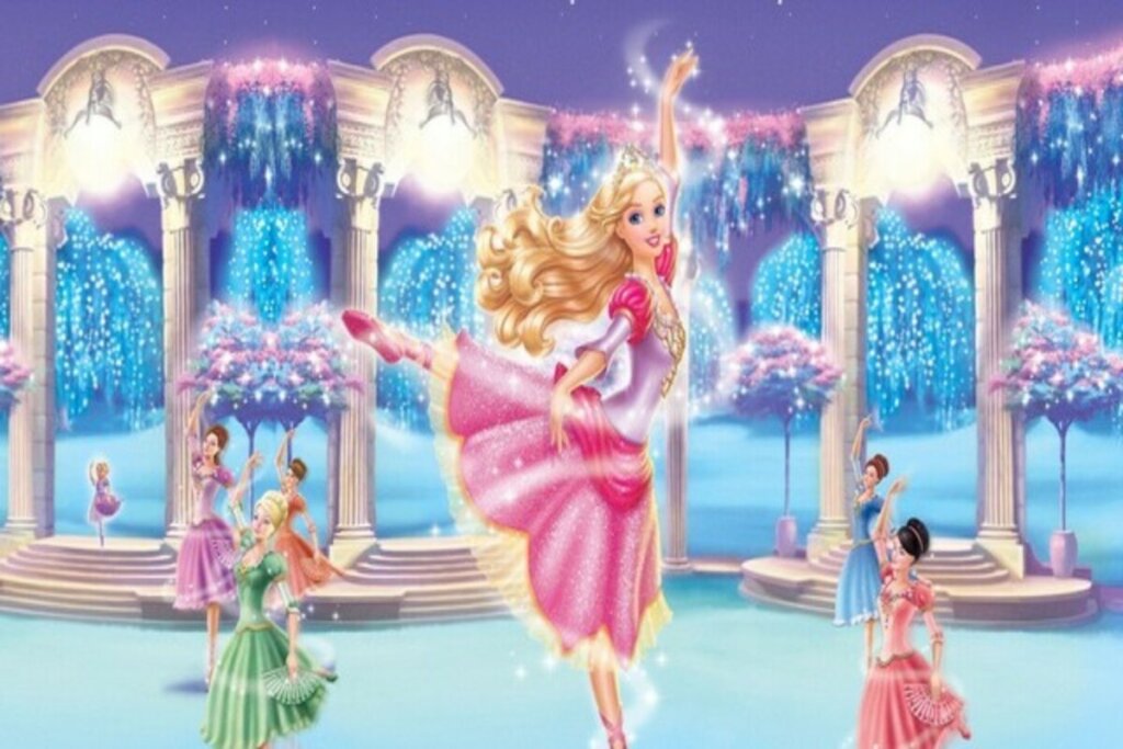 Imagem do filme "Barbie em As 12 Princesas Bailarinas"