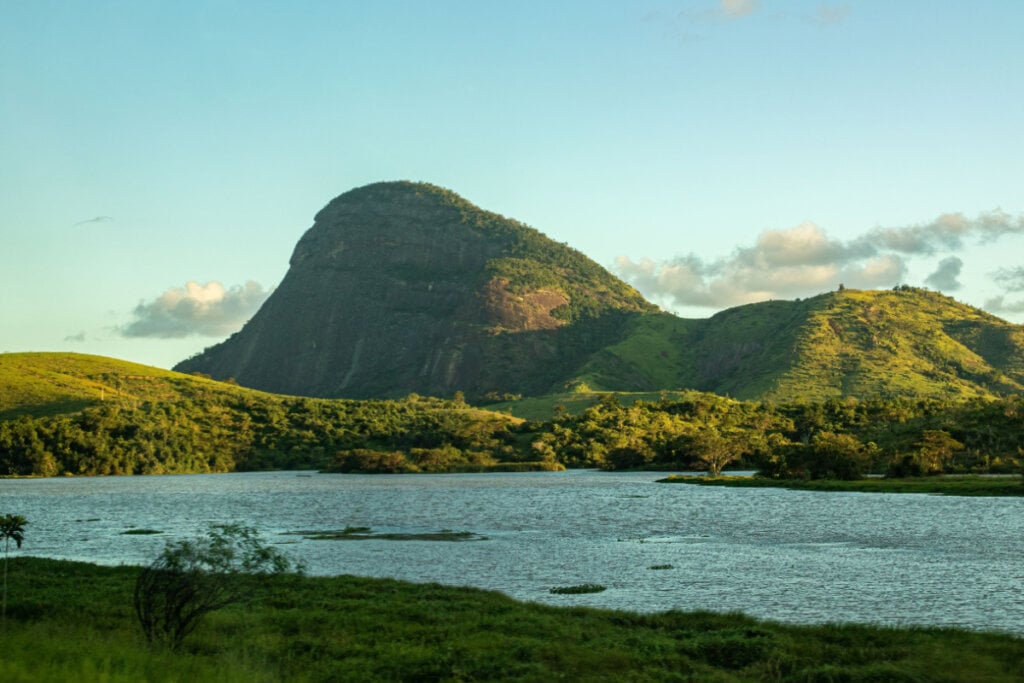 Montanhas da serra capixaba