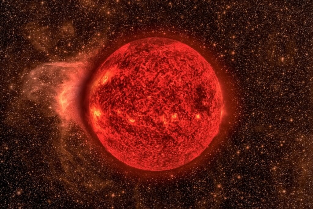 Imagem do Sol feita pela Nasa