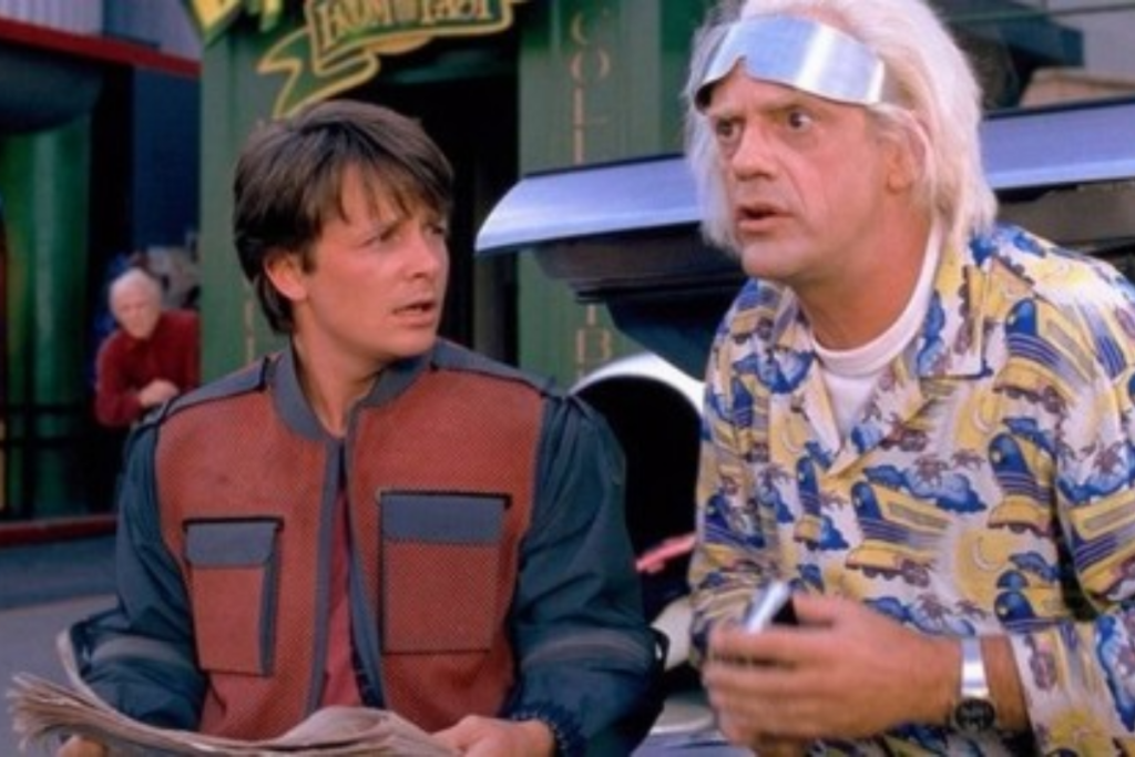Marty McFly e Dr. Emmett Brown
