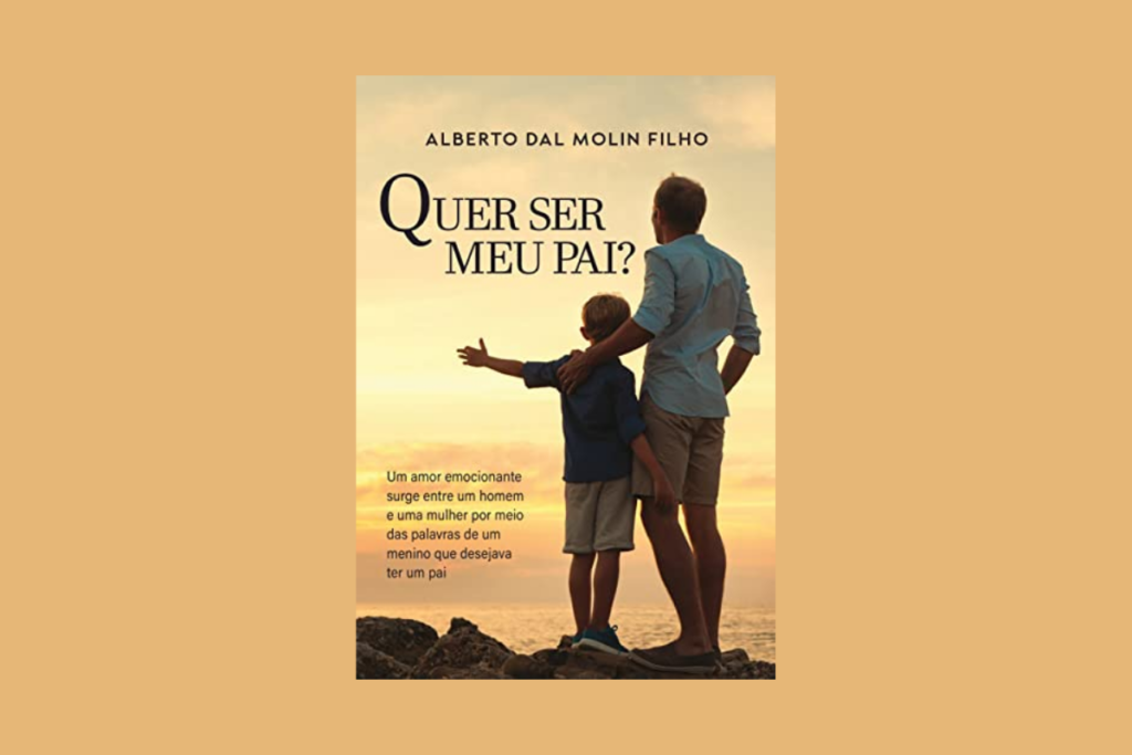 Capa do livro "Quer ser meu pai?"
