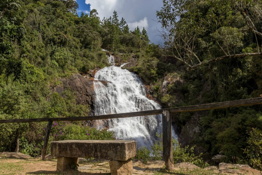 Cachoeira em Itamonte, Brasil