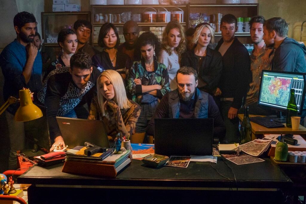 Cena da série "Sense 8"