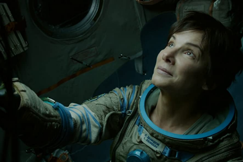 Astronauta interpretada por Sandra Bullock