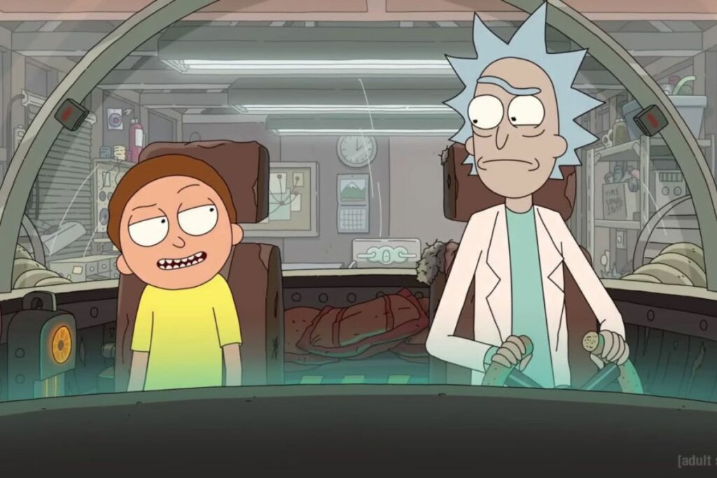  Rick e Morty conversando 