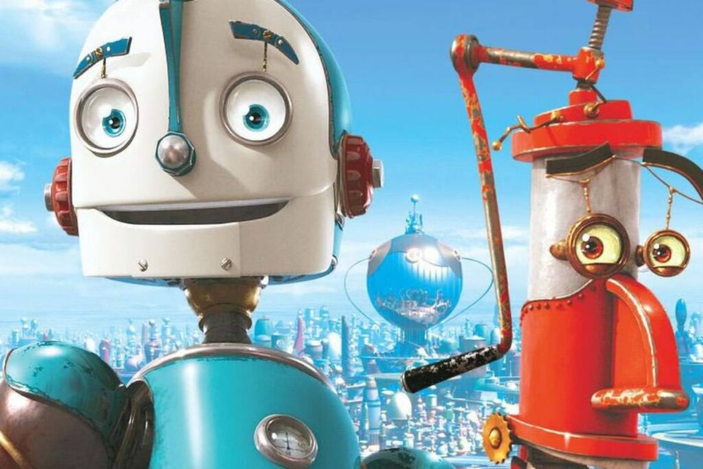 Capa do filme 'Robôs'