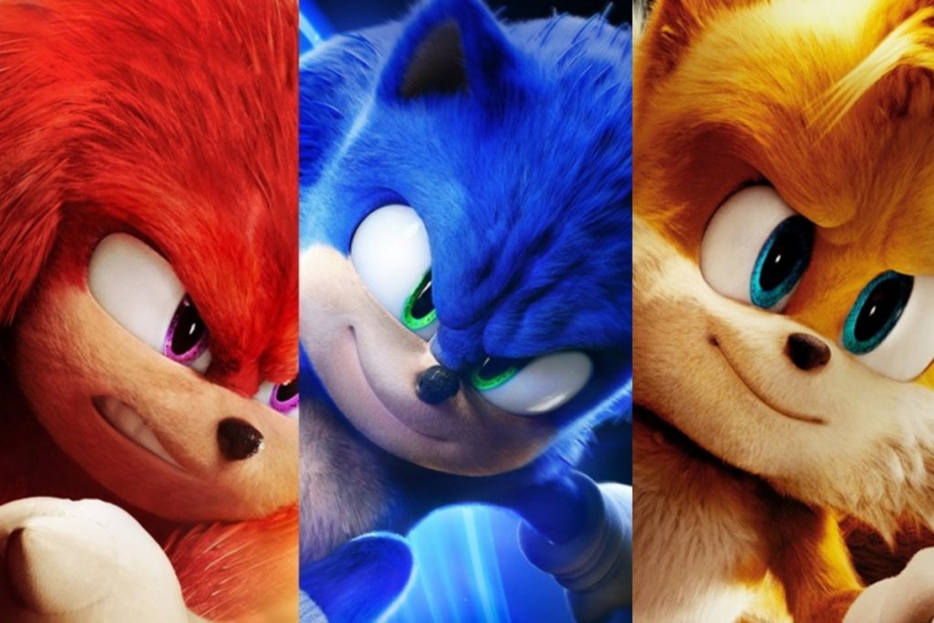 Knuckles, Sonic e Tails