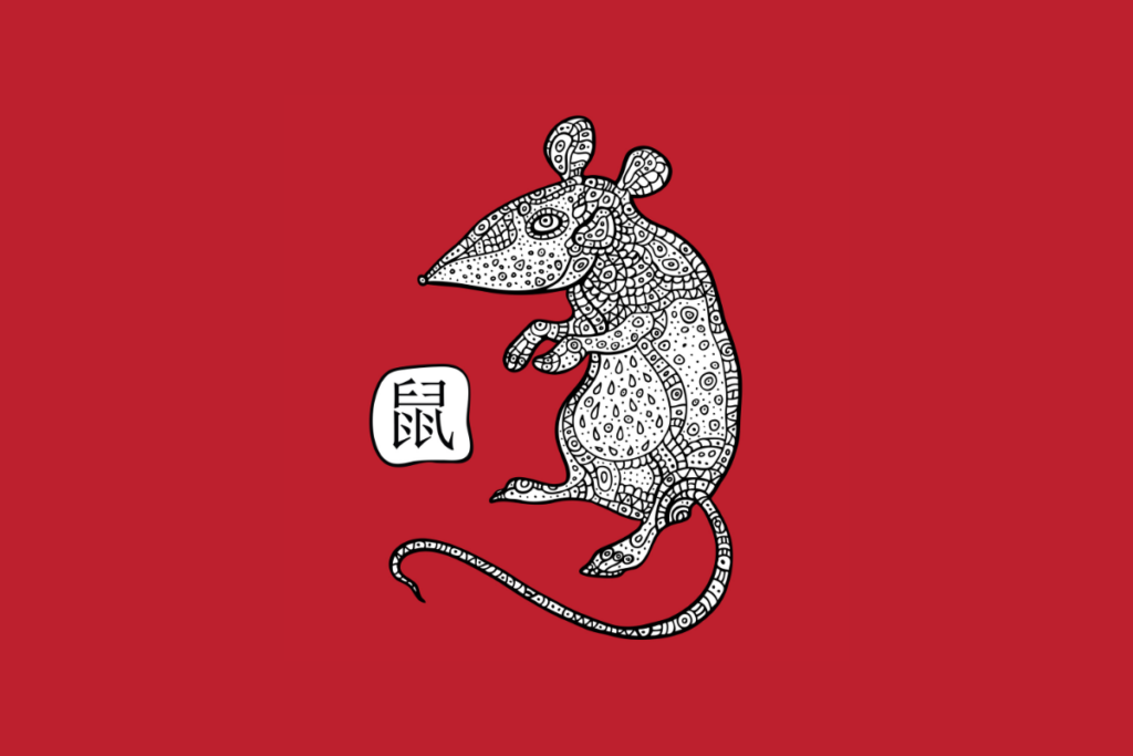 Ilustração de um rato