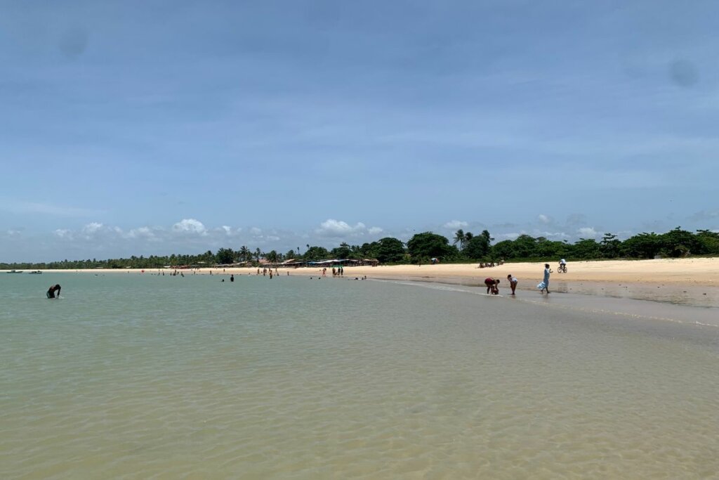 Praia em Corumbau