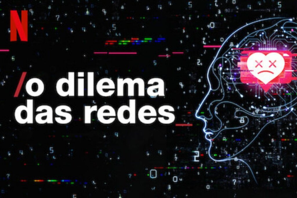 Capa do documentário "O Dilema das Redes"