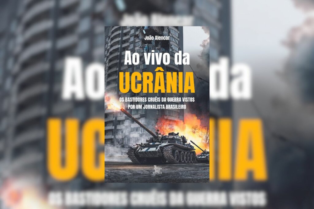 Capa do livro "Ao vivo da Ucrânia"