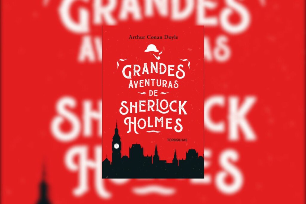 Capa do livro "Grandes Aventuras de Sherlock Holmes"