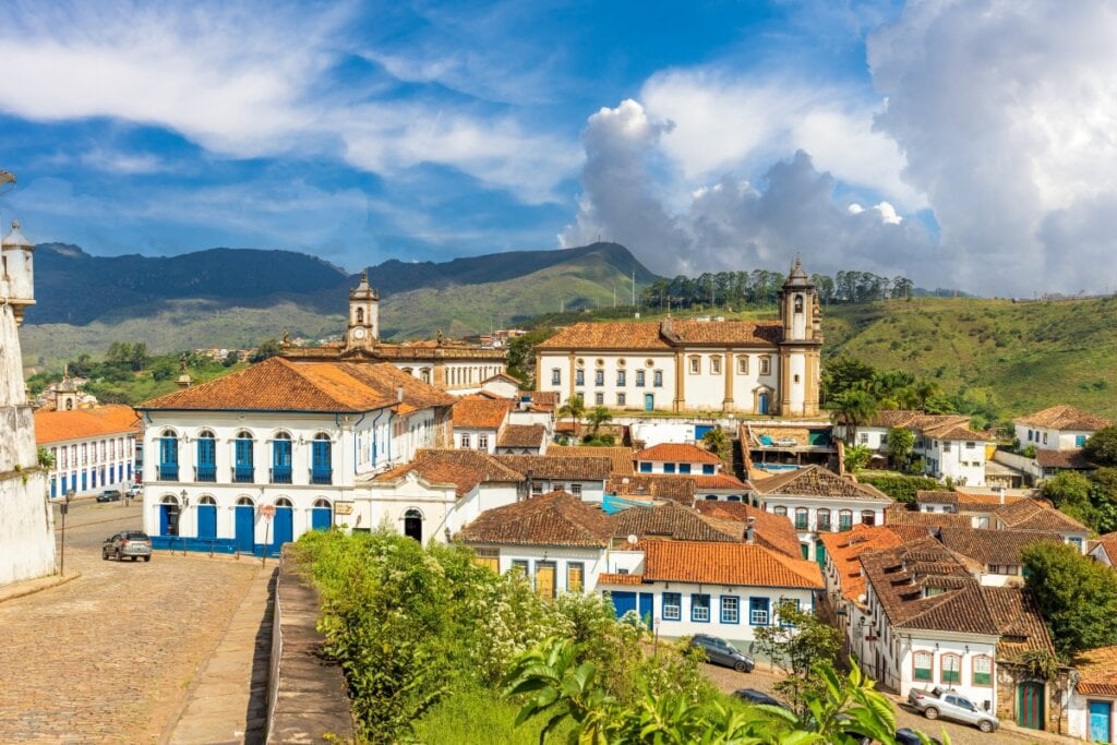 Imagem aérea de Minas Gerais