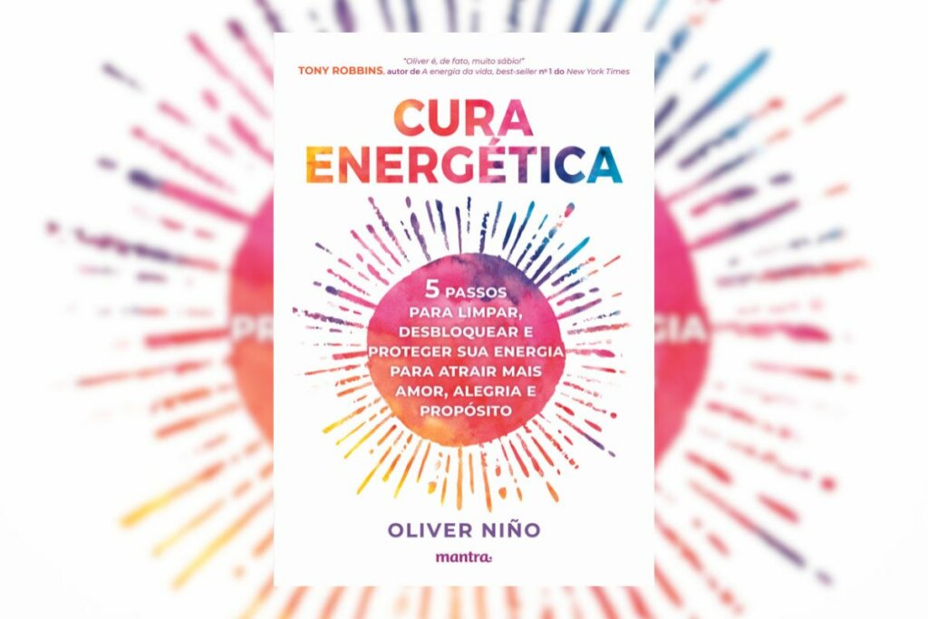 Capa do livro "Cura Energética", de Oliver Niño