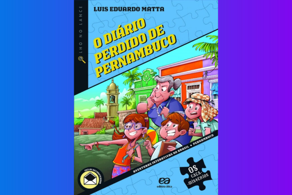 Capa do livro "O Diário Perdido de Pernambuco"
