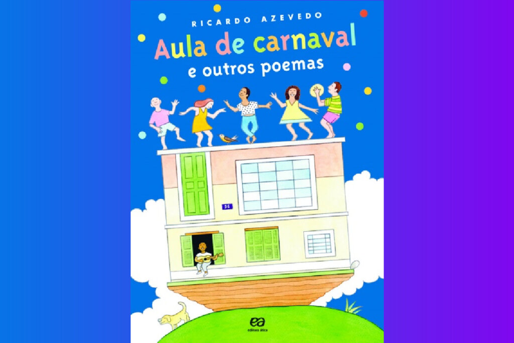 Capa do livro "Aula de carnaval e outros poemas"