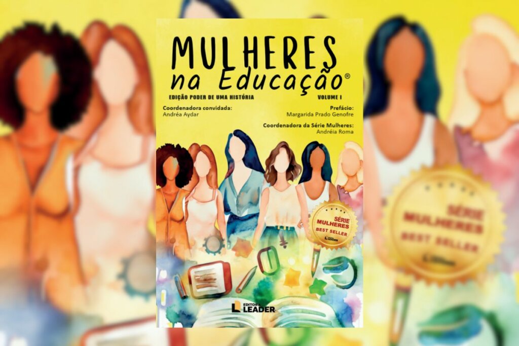 Capa do livro 'Mulheres na Educação'