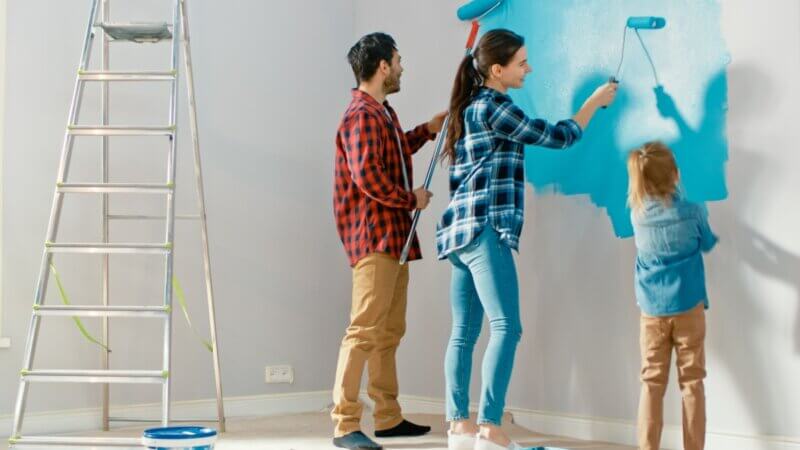 7 dicas para pintar as paredes da casa