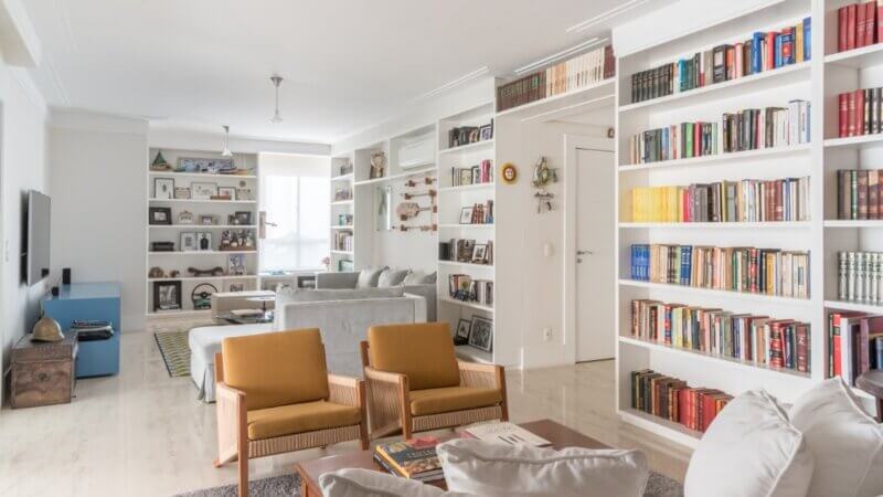 4 dicas para utilizar os livros na decoração dos ambientes