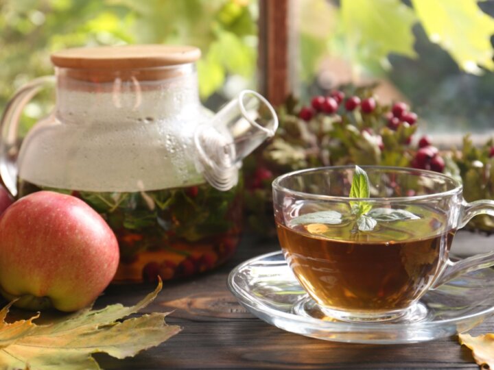 7 receitas de chás para melhorar a saúde no outono