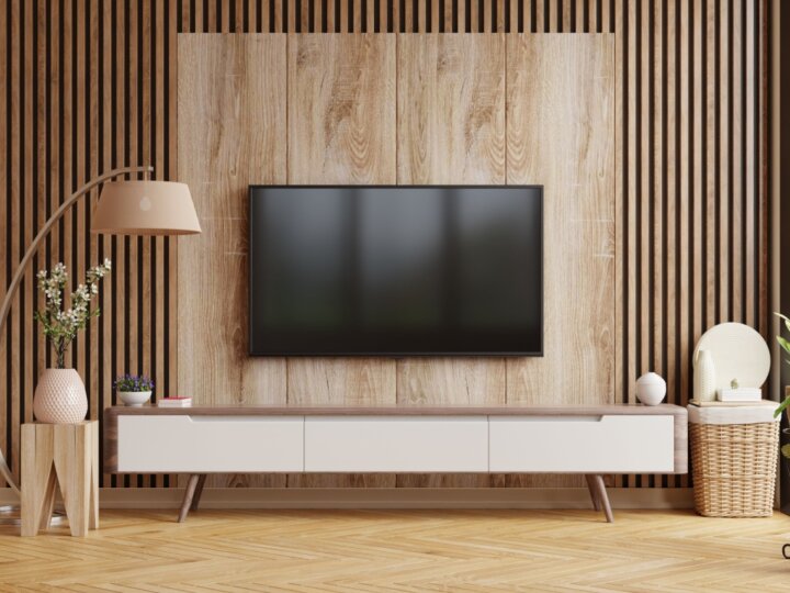 4 maneiras de inserir a televisão na decoração