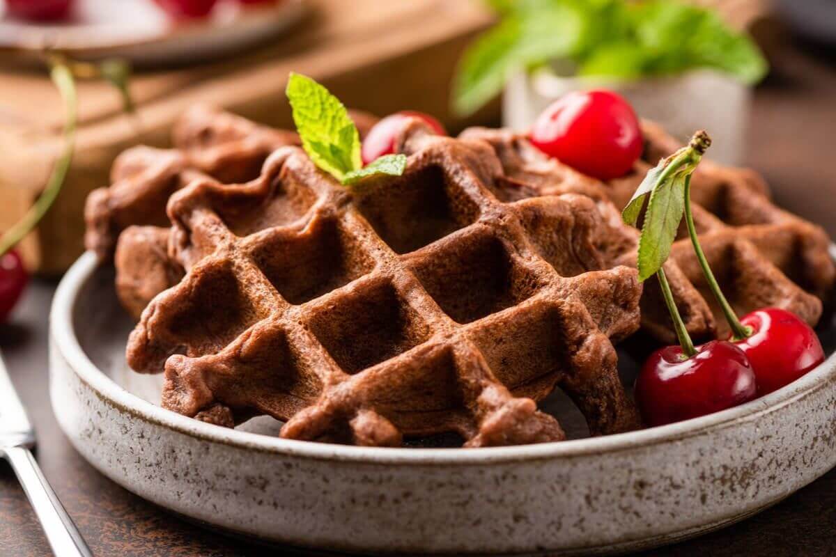 5 receitas de waffles diferentes e saborosas  