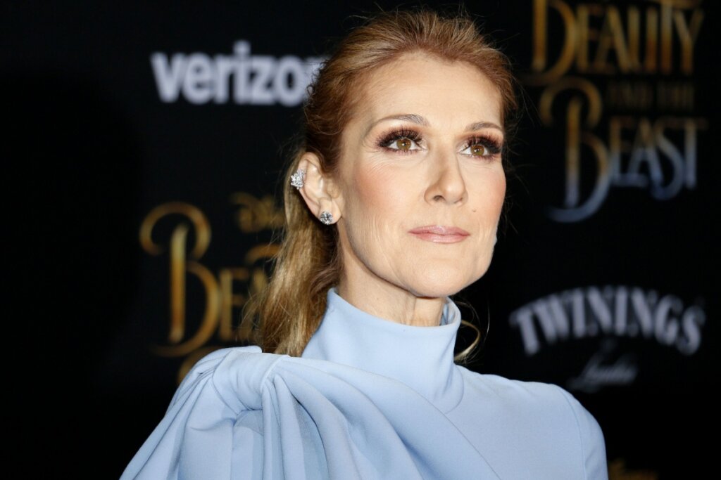 Cantora Céine Dion em evento