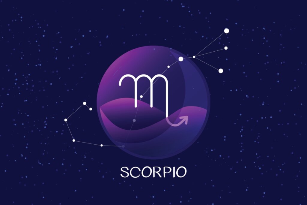 Ilustra??o do signo de Escorp?o