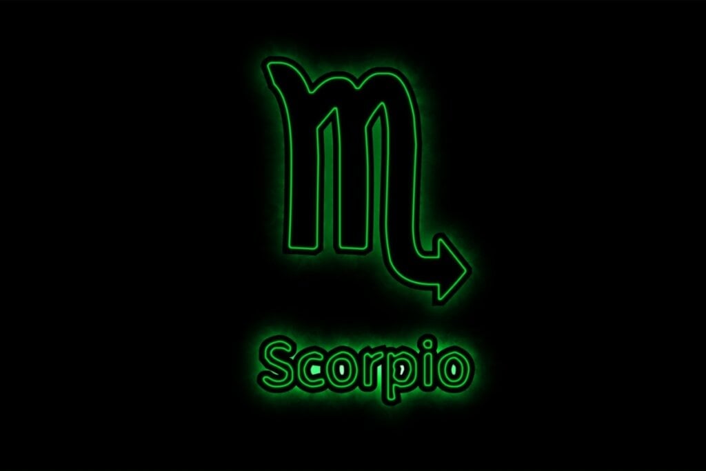 Ilustração do signo de Escorpião
