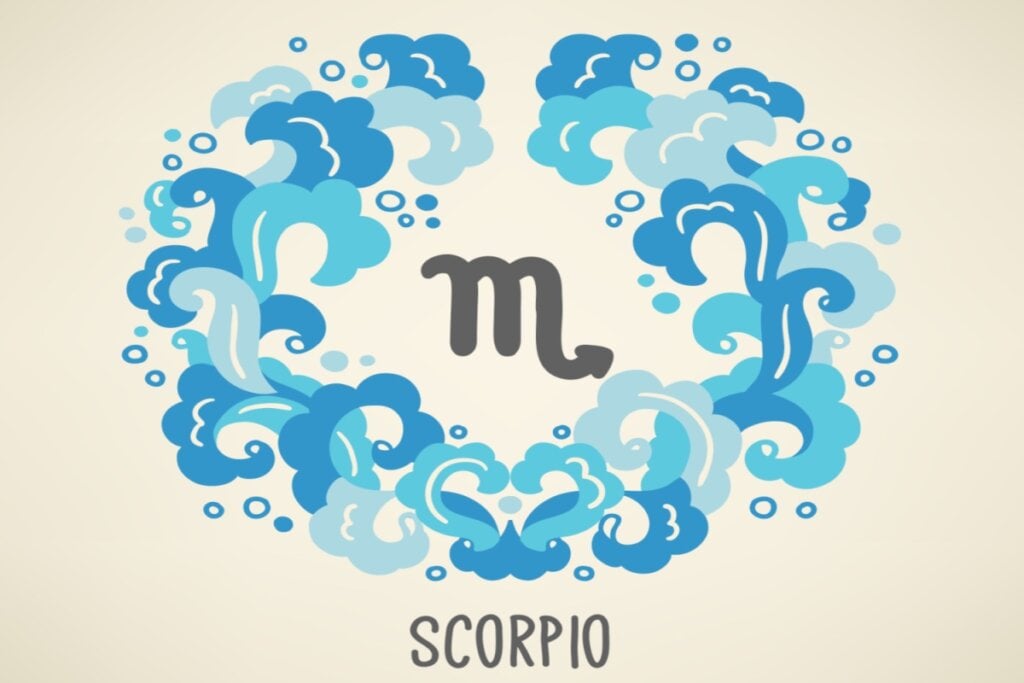 Ilustra??o do signo de Escorp?o