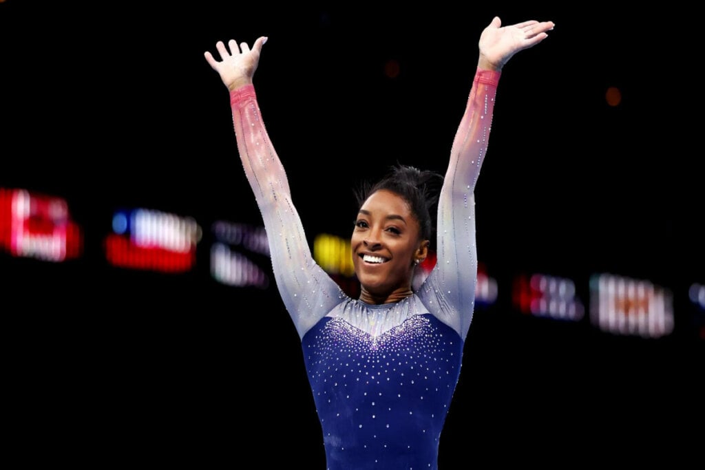 Simone Biles em competição