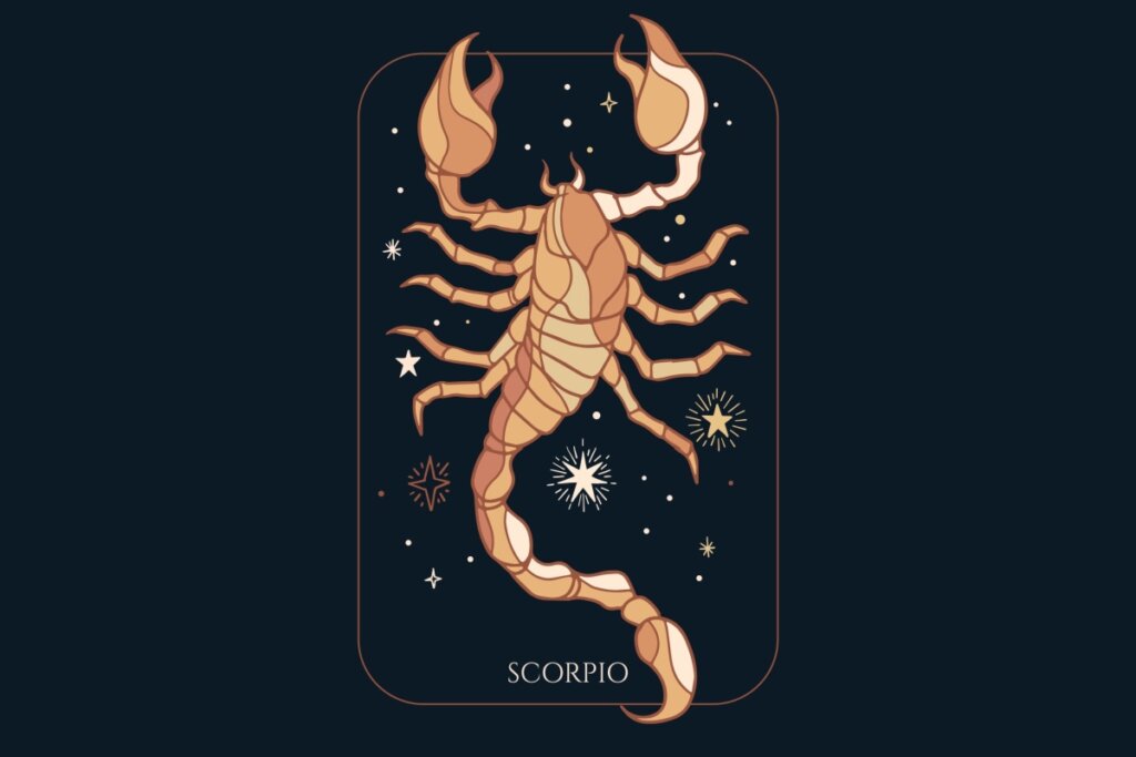 Ilustra??o do signo de Escorp?o