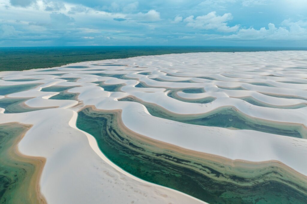 lençóis maranhenses em Barreirinhas, Maranhão