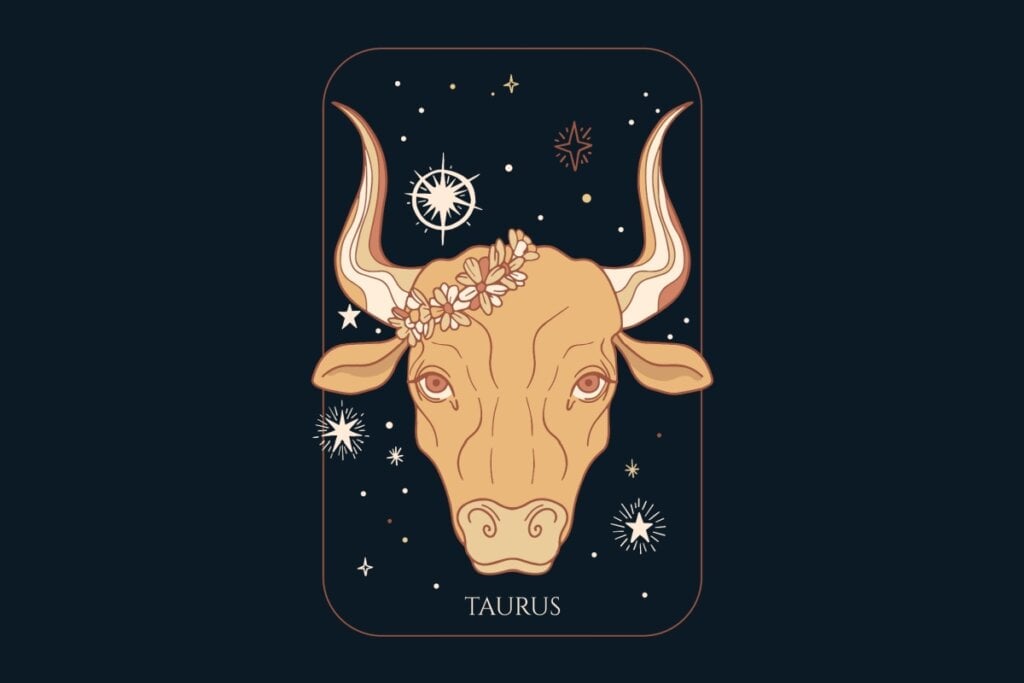 Ilustra??o do signo de Touro